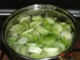 Etape 4 - Potage au brocolis/poireaux