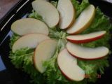 Etape 2 - Salade d'écrevisses aux pommes et vinaigrette (avec montage)