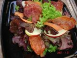 Etape 6 - Salade d'écrevisses aux pommes et vinaigrette (avec montage)