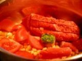 Etape 3 - Soupe à la tomate et aux pois chiche