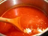 Etape 5 - Soupe à la tomate et aux pois chiche