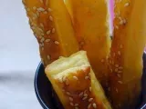 Etape 2 - Rillettes poulet-ananas et ses bâtonnets au curry