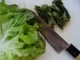 Etape 4 - Salade de Fond d'Artichaud et Courgette Crue