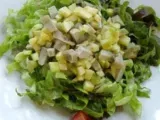 Etape 5 - Salade de Fond d'Artichaud et Courgette Crue