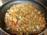 Etape 3 - Nems asiatiques aux légumes et viandes + sauce piquante aigre douce