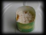Etape 4 - Onigiri sushi... moulé en pot de yaourt !