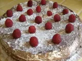 Etape 6 - Gâteau d'anniversaire au chocolat et à la framboise