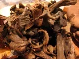 Etape 2 - Tarte fine aux champignons forestiers