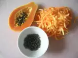 Etape 2 - Filets de rouget et sa choucroute de papaye
