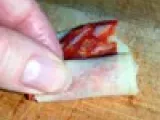 Etape 3 - Amuse-bouche chorizo & pommes de terre