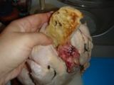 Etape 2 - Le retour de la bourrique avec son poulet en croute de pain