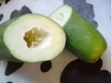 Etape 1 - Purée de Papaye Verte à la Ciboule Asiatique