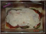 Etape 6 - Lasagne de légumes et crevettes