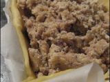 Etape 3 - Impro autour d'un reste de pâte : tartelette crumble praliné - nutella