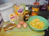 Etape 1 - Cake à l'ananas et au rhum