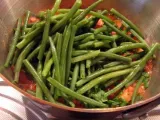 Etape 3 - Merguez aux haricots verts - Merguez mit grünen Bohnen