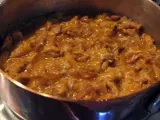 Etape 4 - Queue de veau dans une sauce au Gorgonzola et aux jeunes pousses de brocoli
