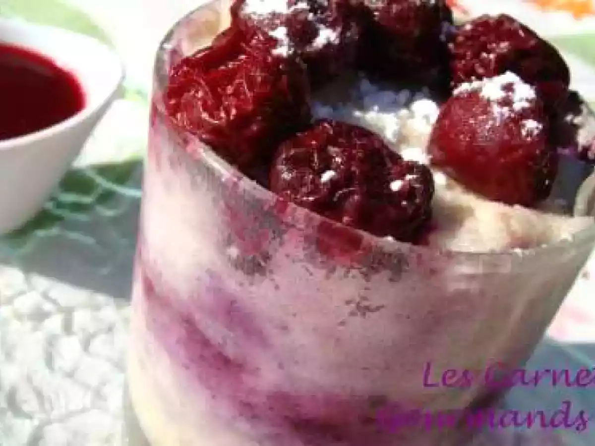 10 MINUTES CHRONO : CREME D'AMANDE AUX FRUITS ROUGES