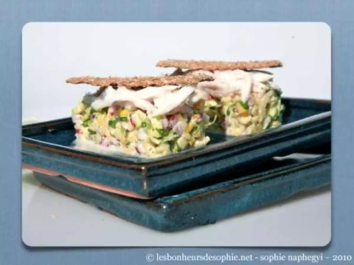 3 courgettes pour un tartare savoureux à la raie - photo 2