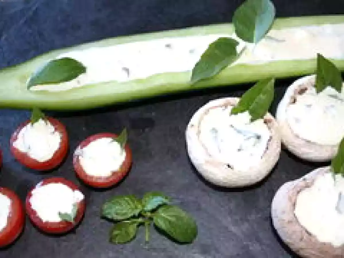 3 farcis aux Carrés frais