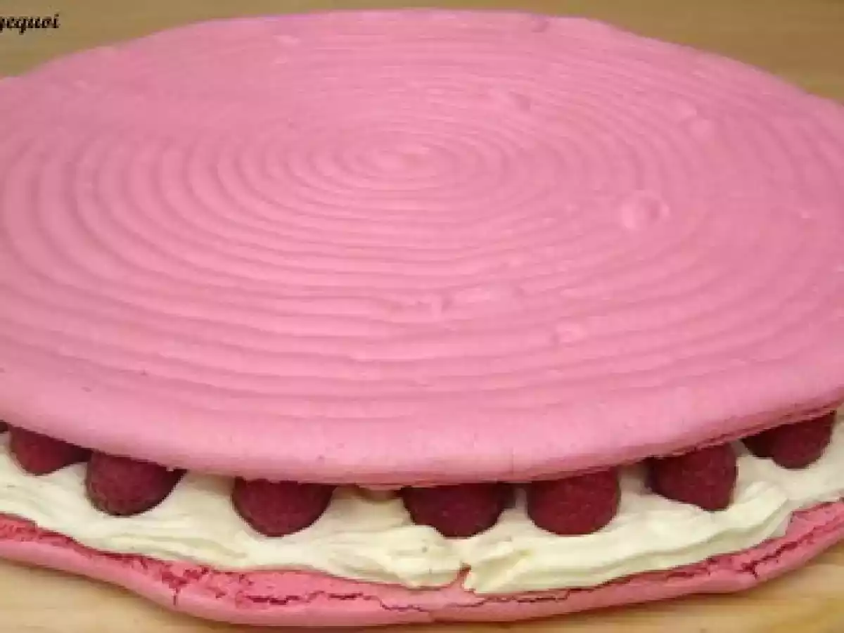 A la manière de Pierre Hermé, un Ispahan géant pour un anniversaire très gourmand !