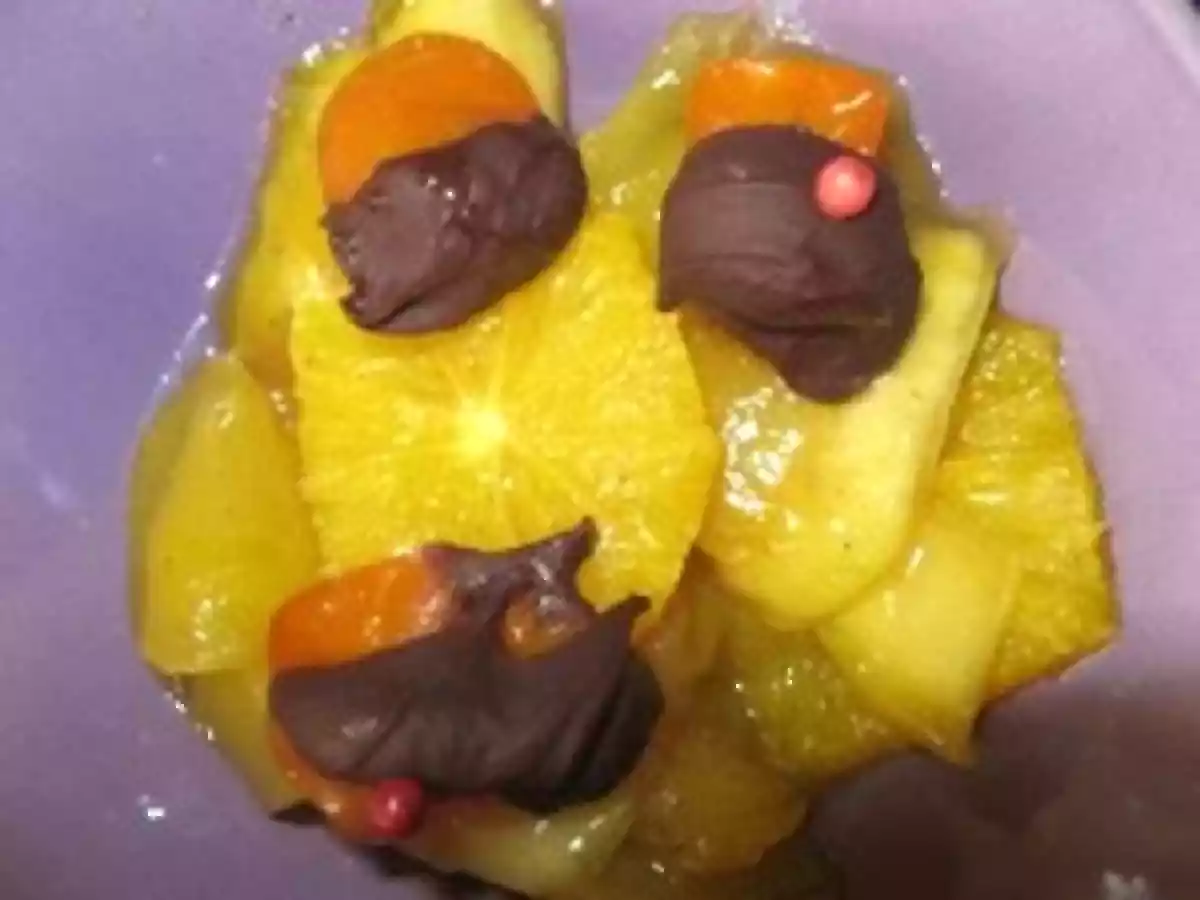 A vos casseroles #10 : Poêlée et bonbons de fruits exotiques rosés de poivre et miel - photo 2