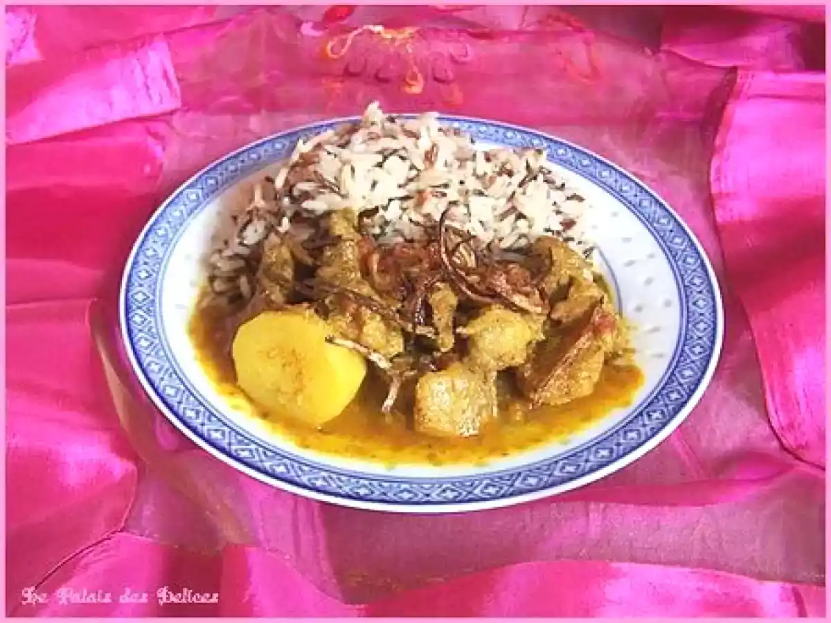 Adeerchi Masala, curry d'agneau au Masala ( Inde )