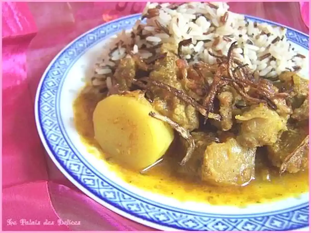 Adeerchi Masala, curry d'agneau au Masala ( Inde ) - photo 4