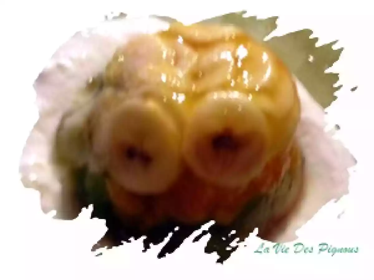 Agar-agar en folie ; Aspic exotique sur lit de fromage blanc