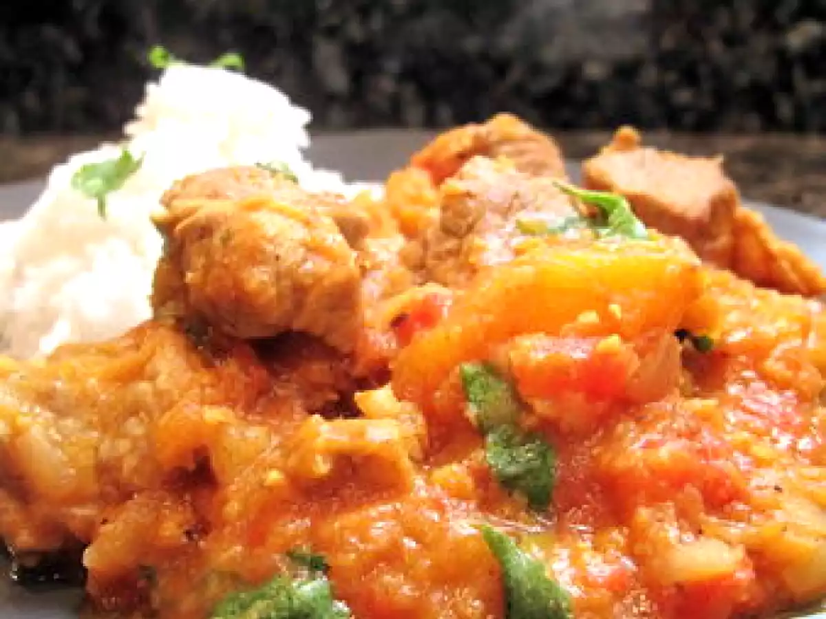 Agneau aux épices, lentilles corail et potiron : lamb dhansak - photo 2