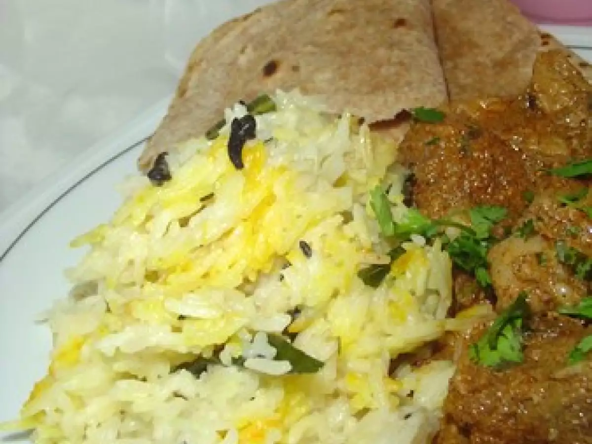 Agneau mijoté au lait et riz Pulao (en étapes) - photo 2