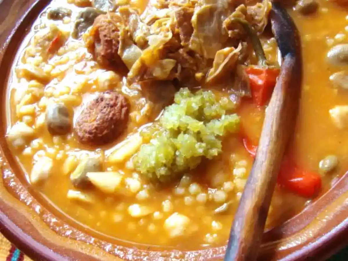 Aïch, Berkoukes ou gros couscous d?hiver