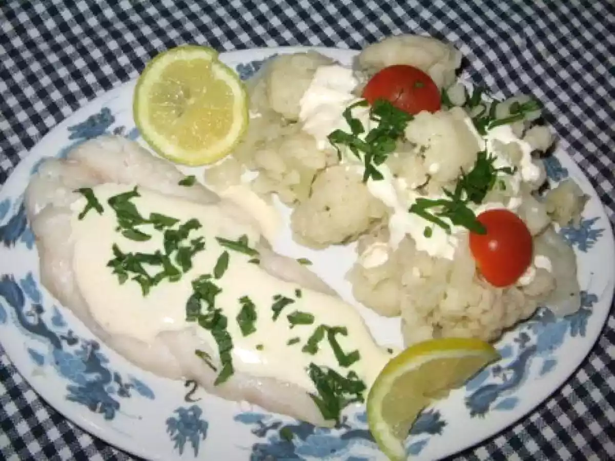 Aiglefin a la moutarde light