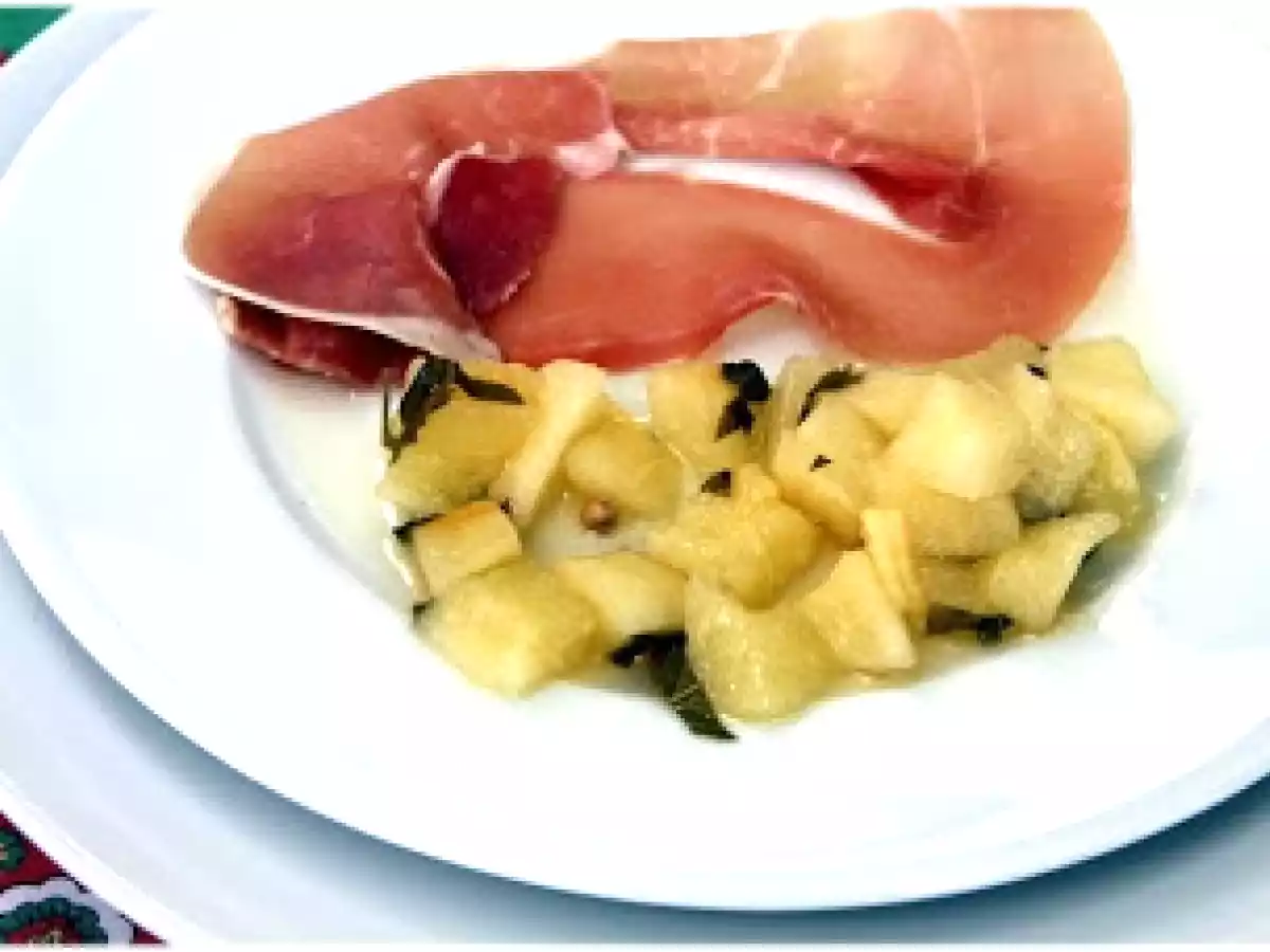 Aigre-doux de melon mentholé - photo 2