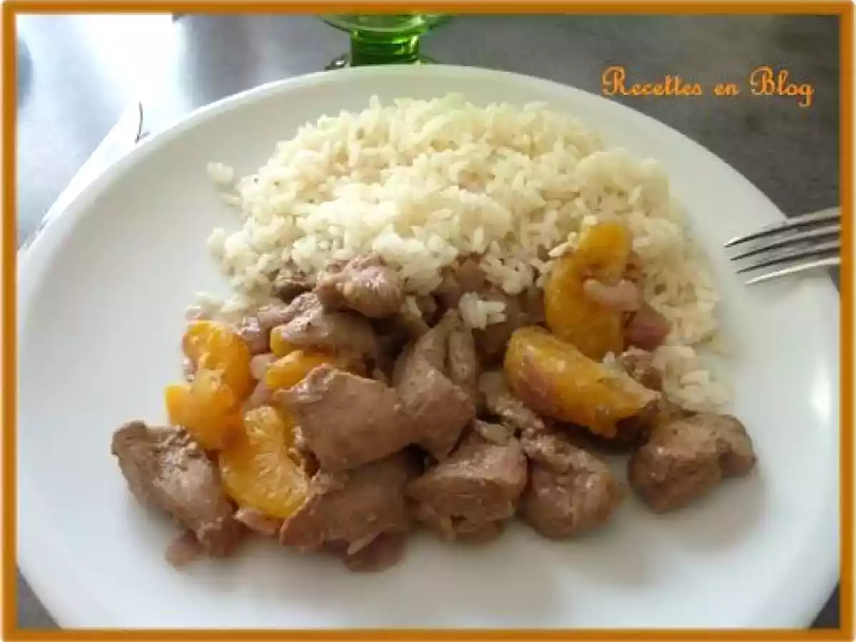 AIGUILLETTES DE CANARD AUX MANDARINES - photo 2