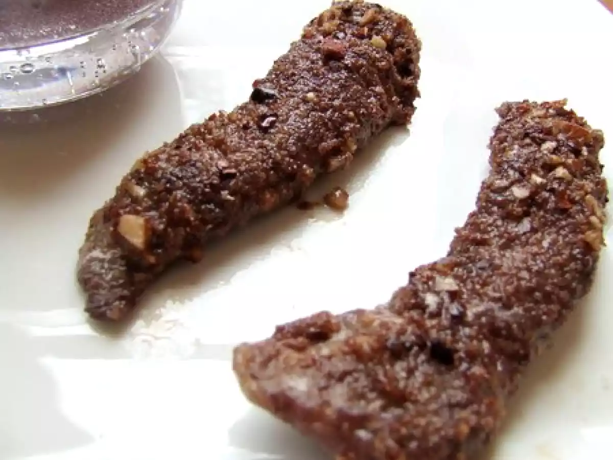 Aiguillettes de canard aux noisettes & cacao, espuma de vitelotte au vin rouge - photo 3