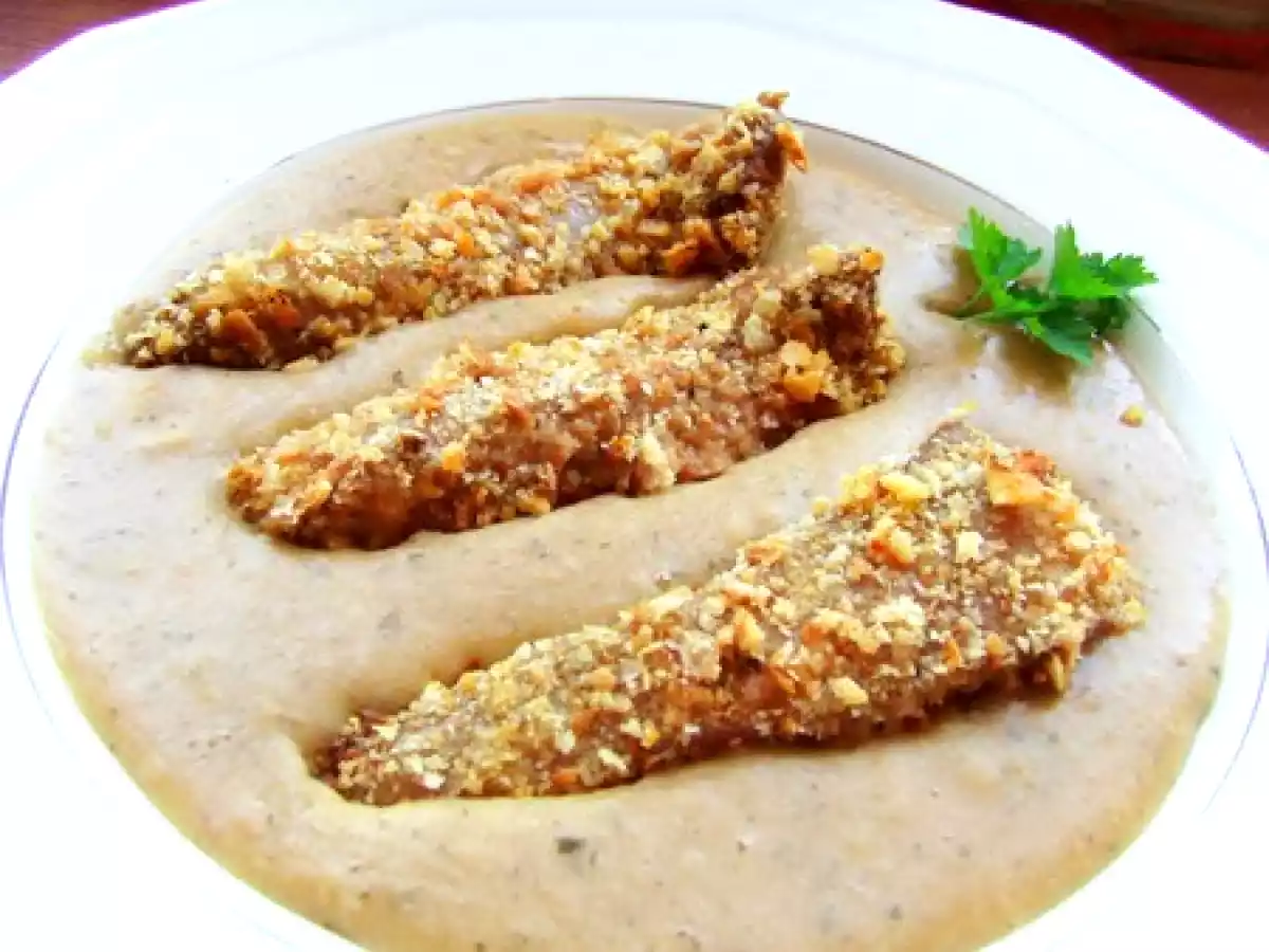 Aiguillettes de canard croustillantes & crème d'haricots lingots - photo 2