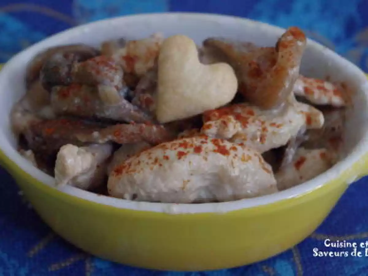 Aiguillettes de dinde forestière