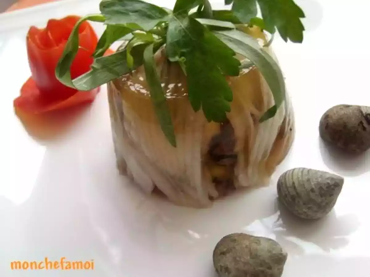 Aile de Raie en Gelée à l' Estragon, aux Bigorneaux - photo 2