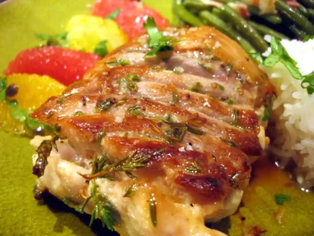 Ailes de raie aux agrumes