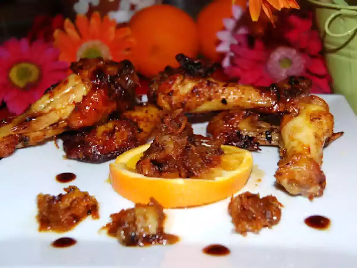 Ailes et manchons de poulet