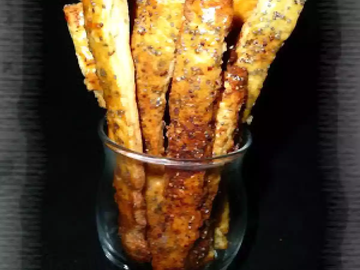 Allumettes au roquefort & au pavot - photo 2