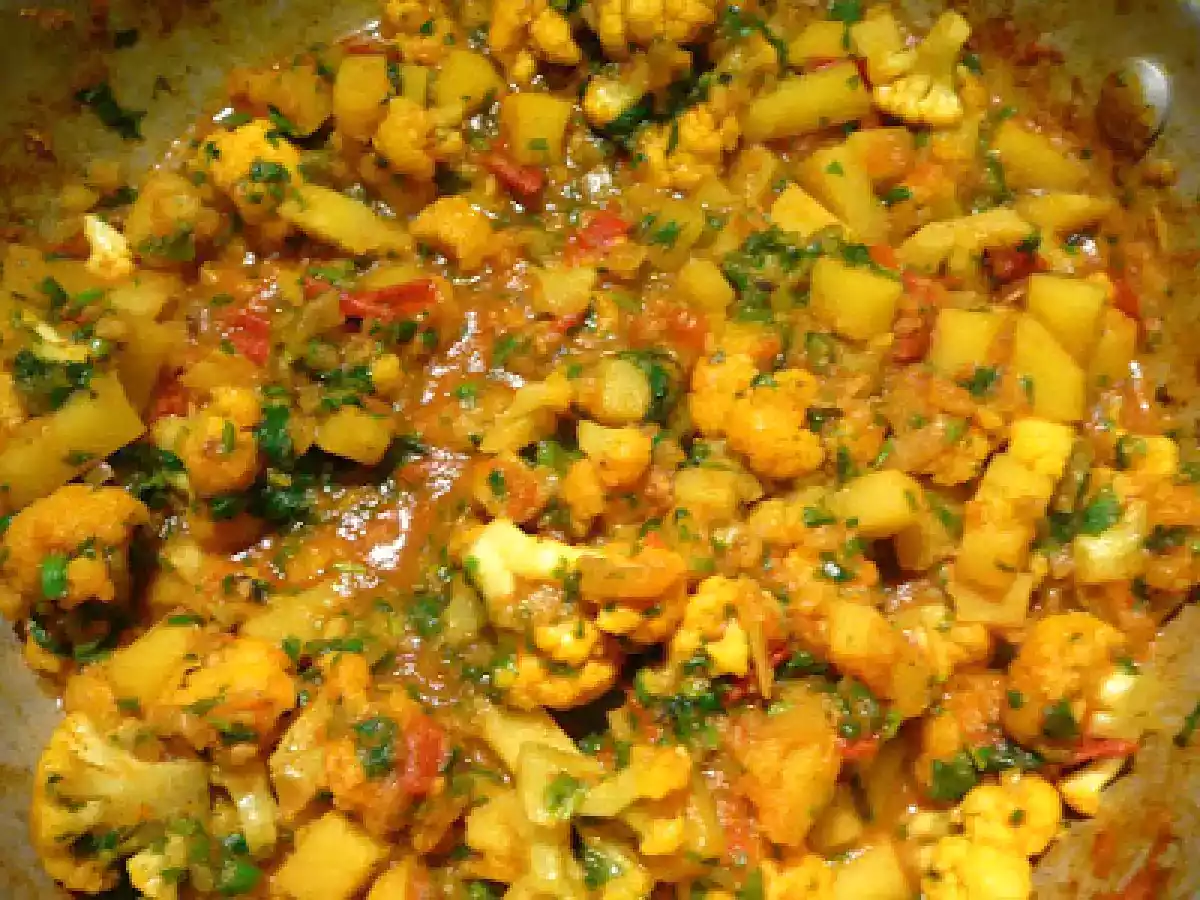 Aloo Gobi - Pommes de terre au chou-fleur