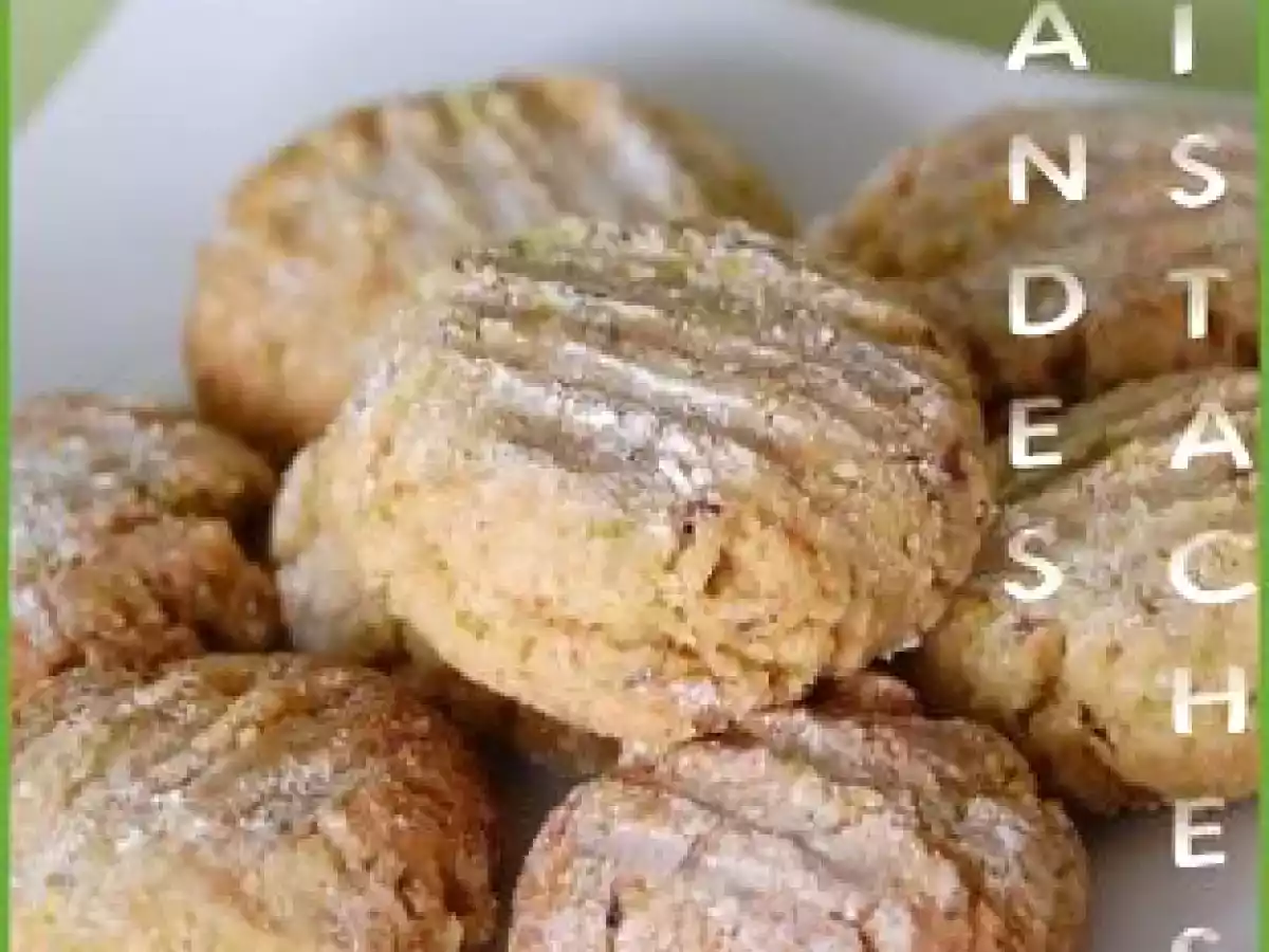 Amaretti amandes et pistaches, sans gluten