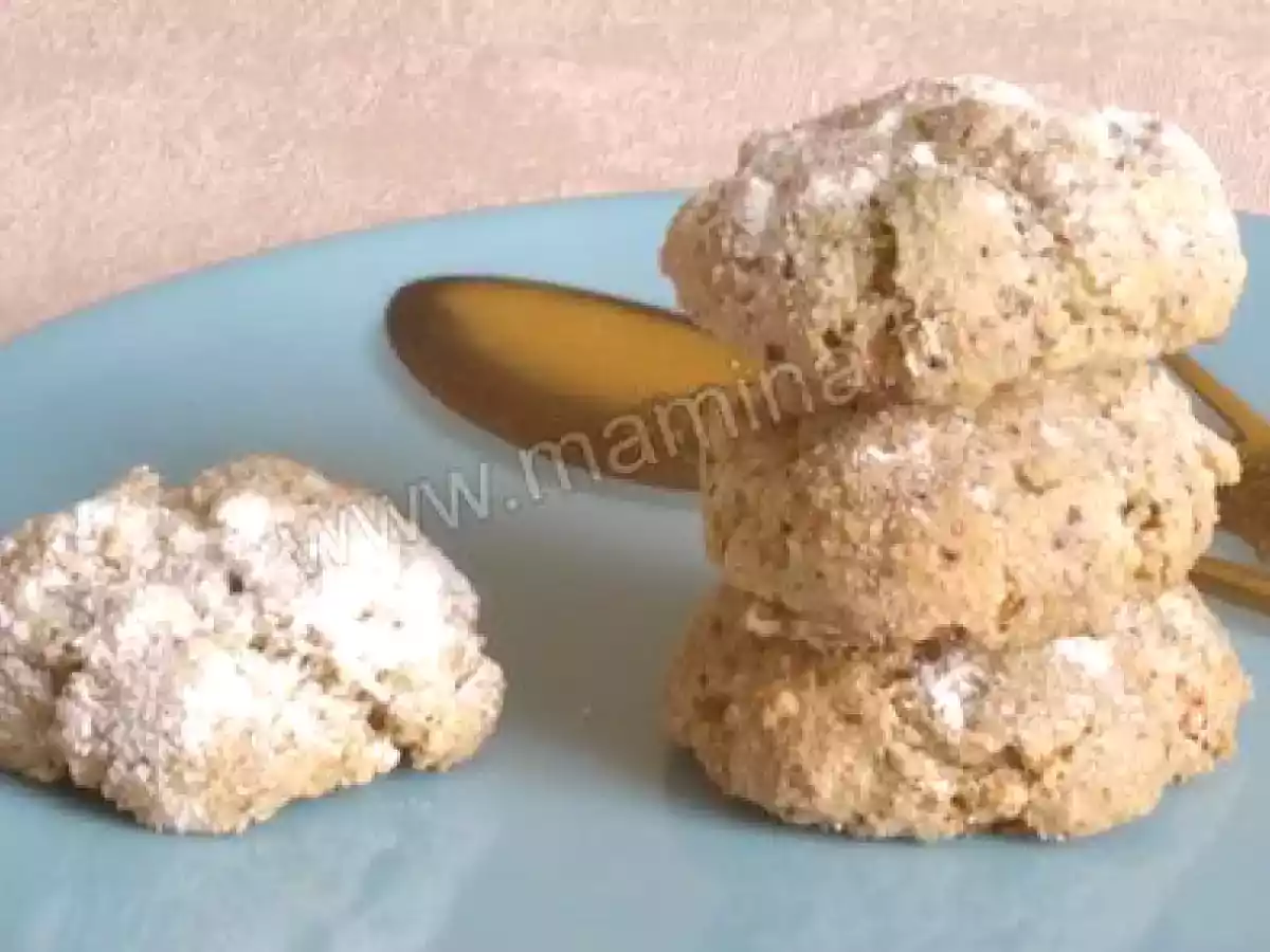 Amaretti aux noisettes ou comment utiliser vos blancs d'oeufs - photo 2