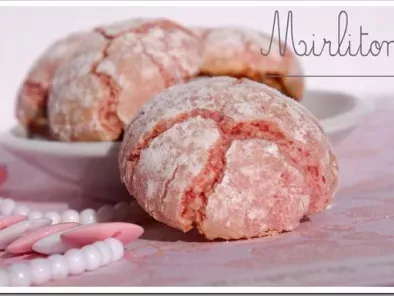 Amaretti moelleux aux biscuits roses - photo 2
