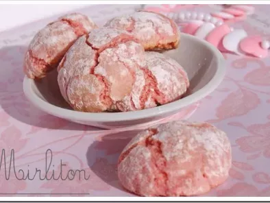 Amaretti moelleux aux biscuits roses - photo 3