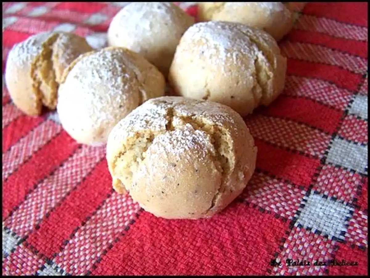 Amarettis moelleux ( petits biscuits italien )