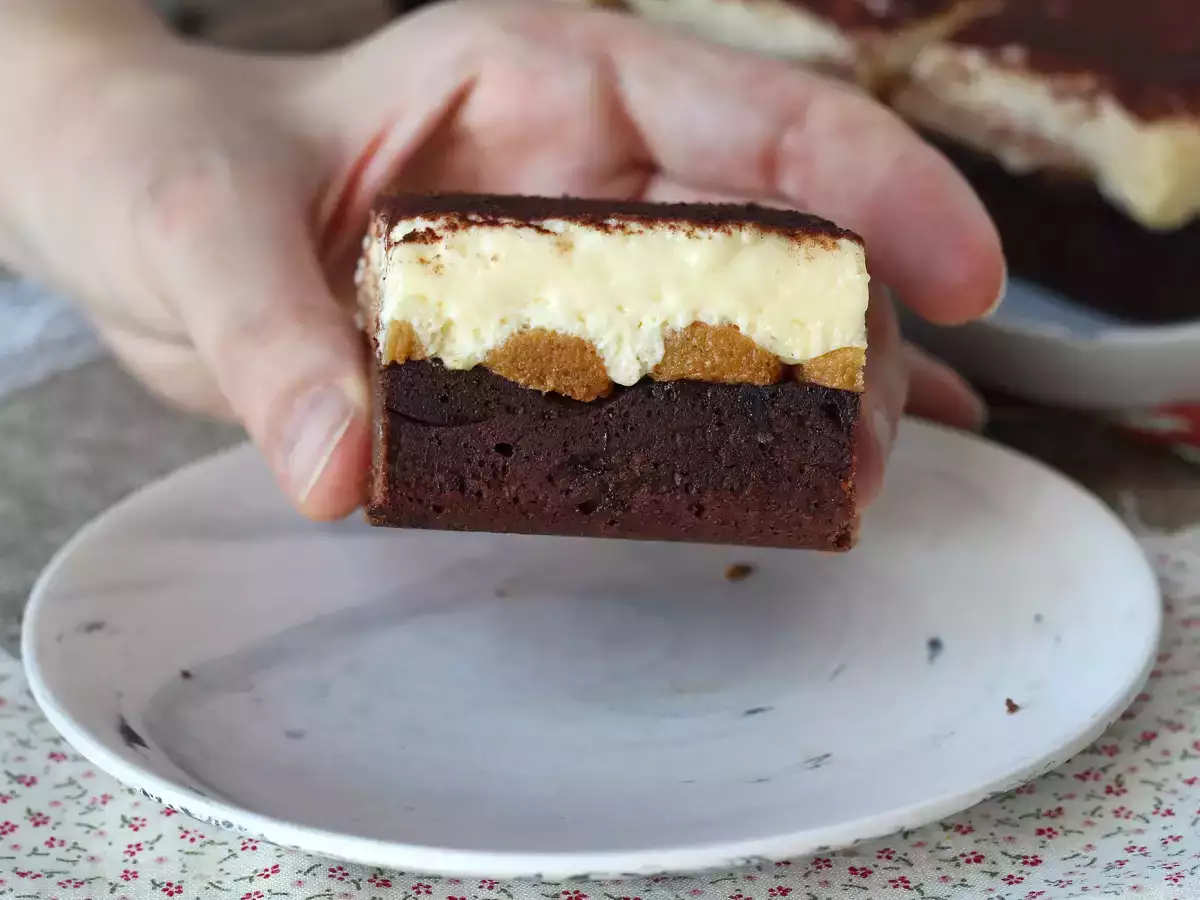 Amoureux de brownie et de tiramisu, on a le gâteau parfait pour vous! - photo 5