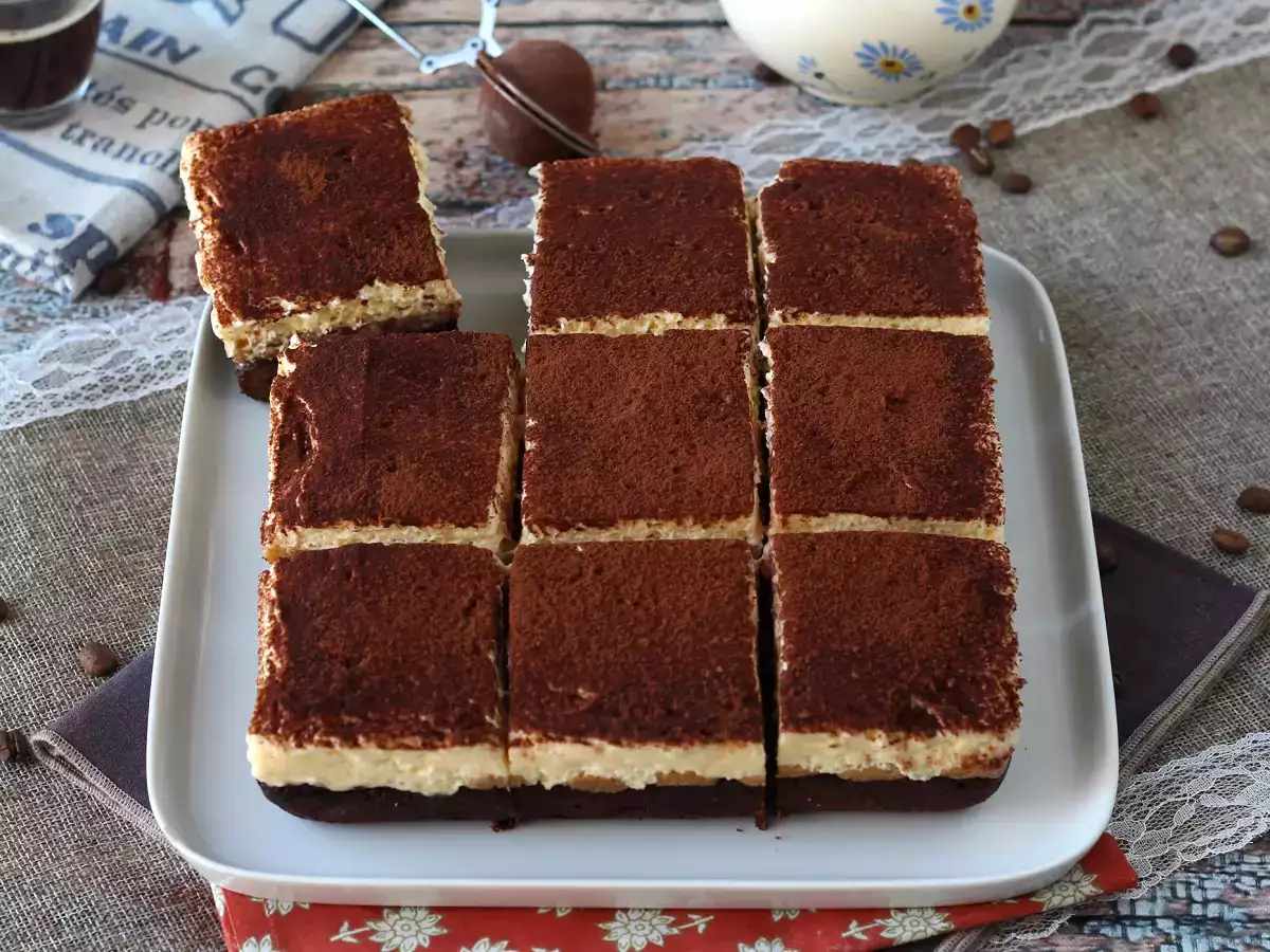 Amoureux de brownie et de tiramisu, on a le gâteau parfait pour vous : Le browniemisu! - photo 4